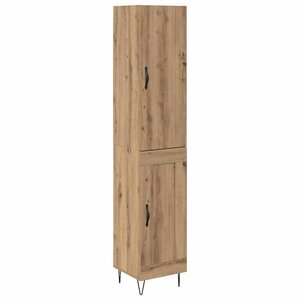 vidaXL Haut Armoire Chêne artisanal 34 5 x 34 x 90 cm