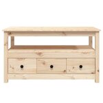 vidaXL Table basse 102x49x55 cm Bois massif de pin