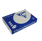 Ramette 250 Feuilles Papier 160g A4 210x297 mm GRIS ACIER CLAIREFONTAINE