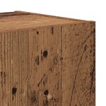 vidaXL Ensemble de meuble TV 4 pièces mural en bois ancien
