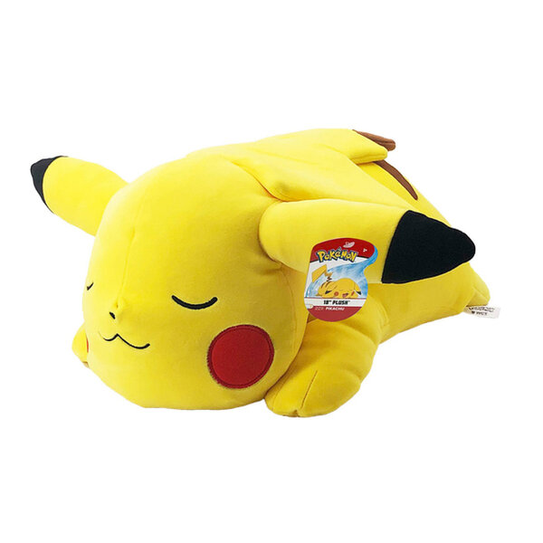 Peluches Pokémon Pikachu Dormeur 40 cm - Compagnon Douillet pour Enfants