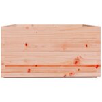vidaXL Jardinière 90x90x49 5 cm bois massif de douglas