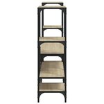 vidaXL Meuble TV chêne sonoma 206 5x28 5x95 cm bois d'ingénierie