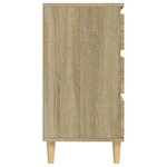 vidaXL Buffet Chêne sonoma 60x35x70 cm Bois d'ingénierie