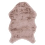 Tapis imitation fourrure poil fin 60x90 cm