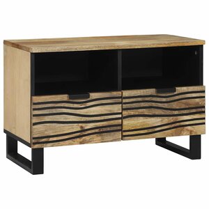 vidaXL Unites TV avec tiroir Marron 70 x 33 x 46 cm Bois d'ingénierie