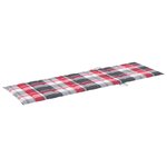 vidaXL Chaise longue avec coussin Bois d'acacia et acier galvanisé