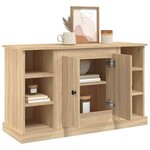 vidaXL Buffet Chêne sonoma 100x35 5x60 cm Bois d'ingénierie