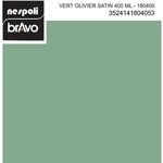 Aérosol peinture professionnelle satiné vert olivier 400 ml  nespoli