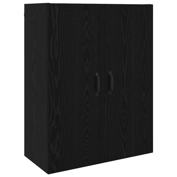 vidaXL Meuble mural Chêne noir 69 5 x 34 x 90 cm Bois d'ingénierie