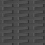 vidaXL Armoire en plastique 68x39x171 5 cm Design de rotin