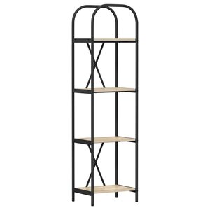 vidaXL Étagère Chêne Sonoma 40 x 30 x 146 cm Bois d'ingénierie