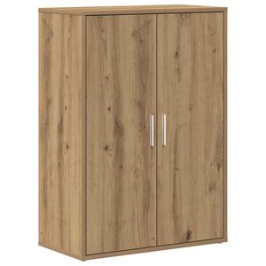 vidaXL Buffet Chêne artisanal 60 x 31 x 84 cm Bois d'ingénierie