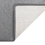 vidaXL Tapis de couloir Gris foncé 50x100 cm