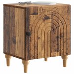 vidaXL Cabinet de chevet Bois ancien 43 x 34 5 x 50 cm