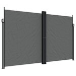 vidaXL Auvent latéral rétractable anthracite 200x600 cm