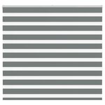 vidaXL Store zèbre gris foncé largeur du tissu 160 9 cm polyester