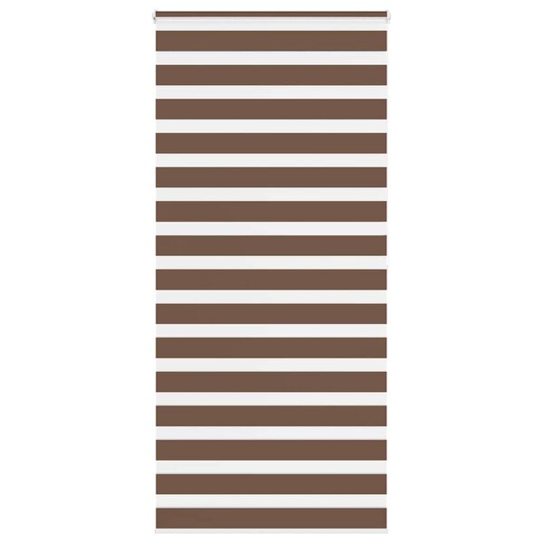 vidaXL Store zèbre marron 100x200 cm largeur du tissu 95 9cm polyester