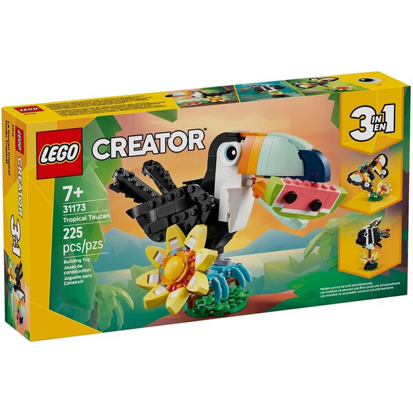 Lego 31173 - Animaux sauvages : le toucan tropical