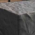 vidaXL Housse pour mobilier d'extérieur Noir 315 x 180 x 74 cm 600D