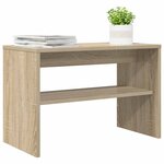 vidaXL Meuble TV Chêne Sonoma 60 x 30 x 40 cm Bois d'ingénierie