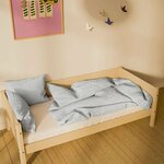 Flexa WHITE Banquette-lit 90 x 200 cm avec dossier Beige sable