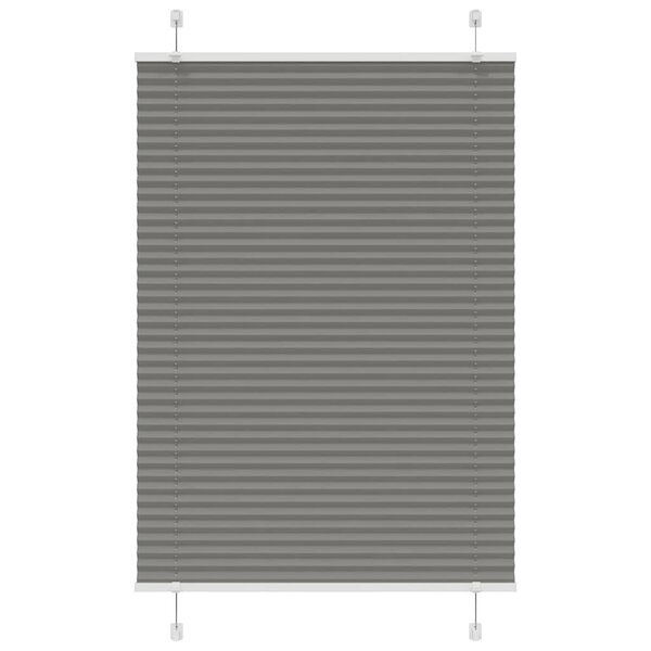 vidaXL Store plissé anthracite 85x150 cm largeur du tissu 84 4 cm