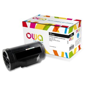 Toner d'encre remanufacturé, compatible pour Dell 593-BBRU - Noir