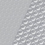 vidaXL Couverture de piscine Argenté 975x488 cm PE