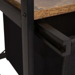 Bo-Camp Armoire de camping Cooper Noir