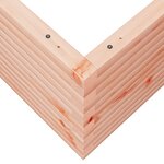 vidaXL Jardinière 110x110x46 cm bois massif de douglas