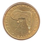 Mini médaille monnaie de paris 2007 - espace montmartre