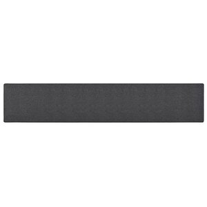 vidaXL Tapis de couloir Anthracite 50x300 cm