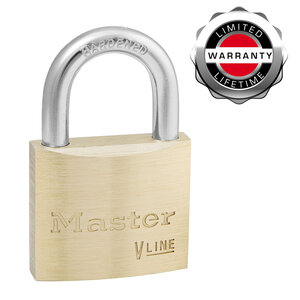 4140EUR Cadenas à Clé en Laiton Doré 6 x 4 x 1 3 cm