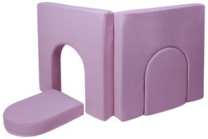 Module complémentaire pour canapé modulable en mousse Violet clair