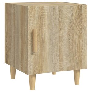 vidaXL Table de chevet Chêne sonoma Bois d'ingénierie