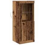 vidaXL Buffet Marron 41 x 37 x 100 cm Bois d'ingénierie