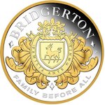 Pièce de monnaie en Argent 2 Dollars g 62.2 (2 oz) Millésime 2026 Bridgerton HOUSE OF BRIDGERTON