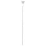 vidaXL Tête de lit Blanc Brillant 90 cm Bois d'ingénierie