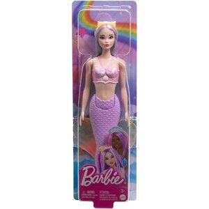 Mattel HRR06 - Poupée sirène avec cheveux et bandeau fantaisie