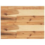 vidaXL Étagères flottantes 2 Pièces 40x30x4 cm acacia massif à l'huile