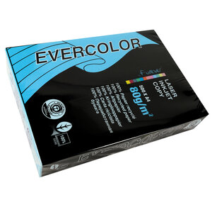 Ramette 500 Feuilles Papier 80g A4 210x297 mm Certifié Ange Bleu Bleu foncé EVERCOLOR
