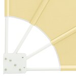 vidaXL Écran de confidentialité pour balcon Couleur sable 210 x 210 cm