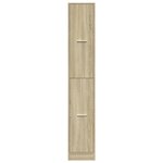 vidaXL Armoire d'apothicaire chêne sonoma bois d'ingénierie