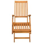 vidaXL Chaise longue inclinable et pliable 2 Pièces 55 x 146 x 91 cm