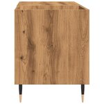 vidaXL Armoire à disques chêne artisanal 84 5x38x48 cm bois ingénierie