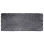 vidaXL Tapis en fausse Tafalla Anthracite 100 x 200 cm Polyester