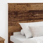 vidaXL Tête de lit Bois Ancien 100 cm Bois d'ingénierie