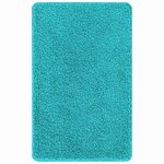 vidaXL Tapis de bain antidérapant Turquoise 50 x 80 cm PP