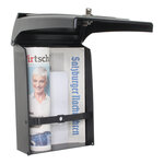 Boîte aux lettres en plastique profirst mail pm 780 noire